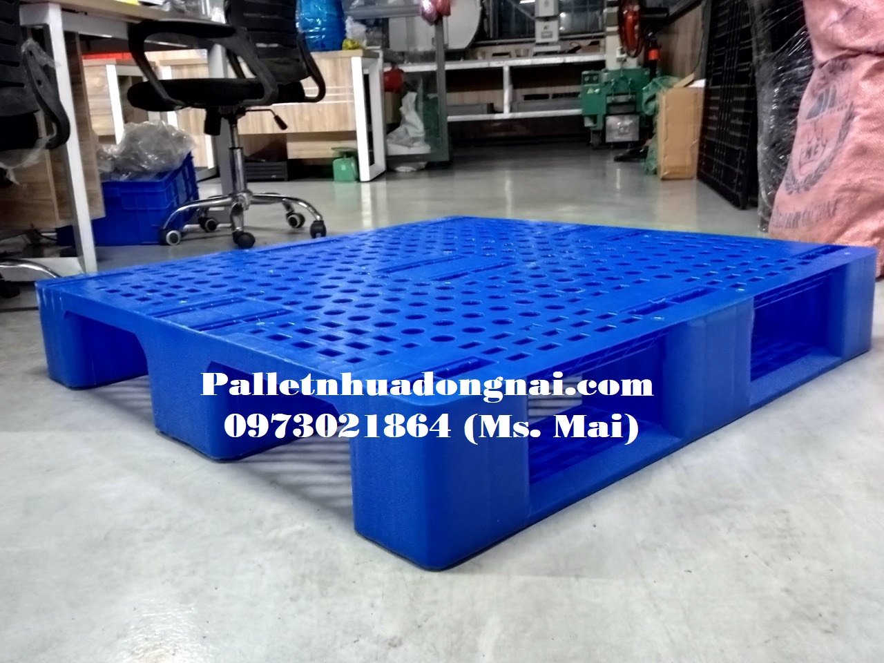 Pallet nhựa An Giang giá rẻ cạnh tranh, giao hàng tận nơi