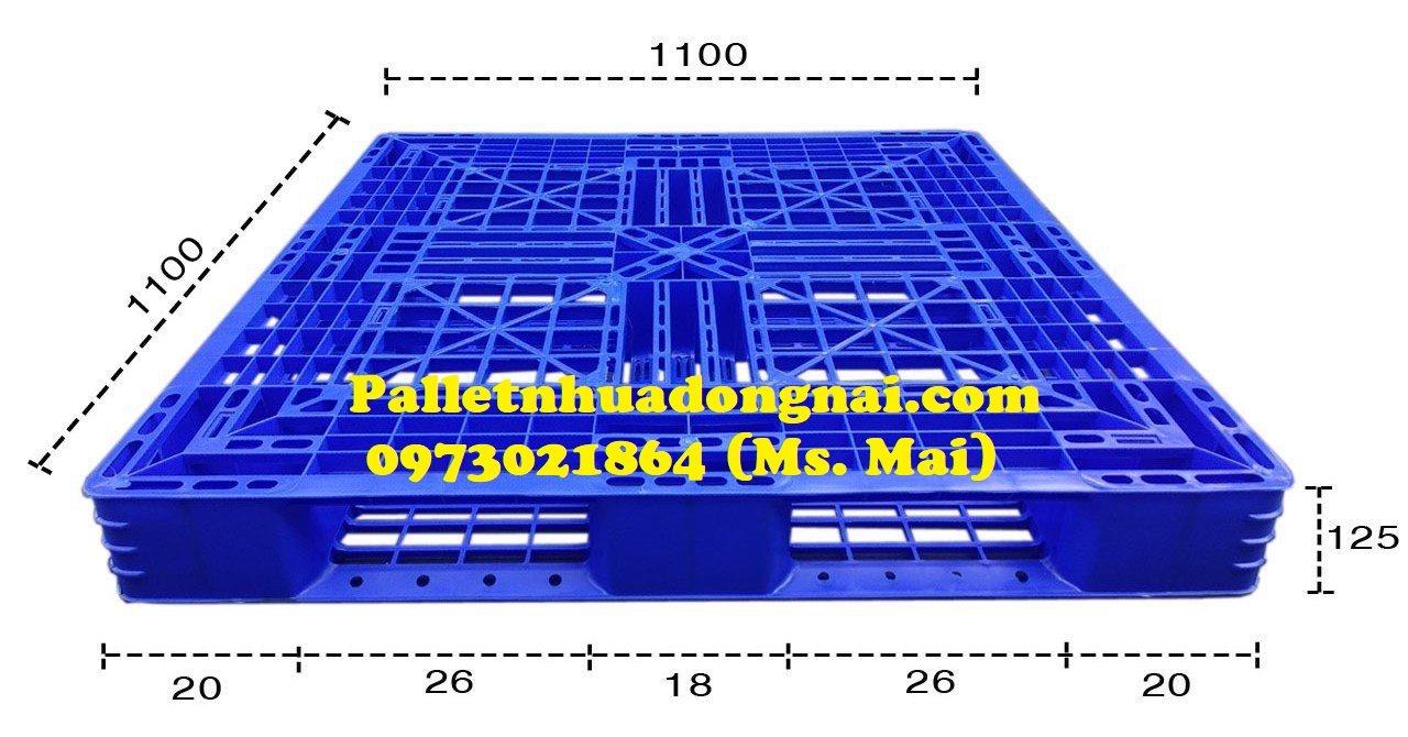 Pallet nhựa Bến Tre chất lượng bền vững, giá rẻ nhất thị trường