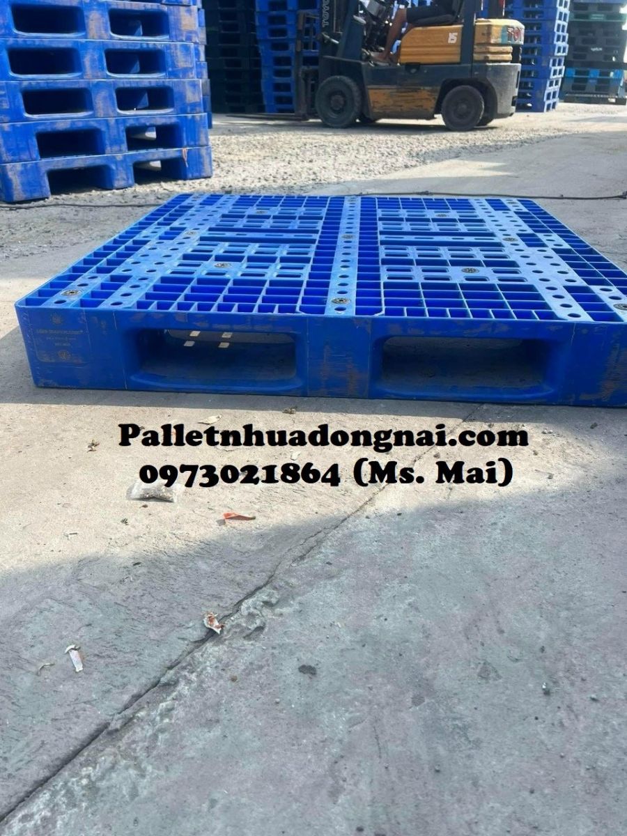 Pallet nhựa cũ Bạc Liêu chất lượng cao mới 95%