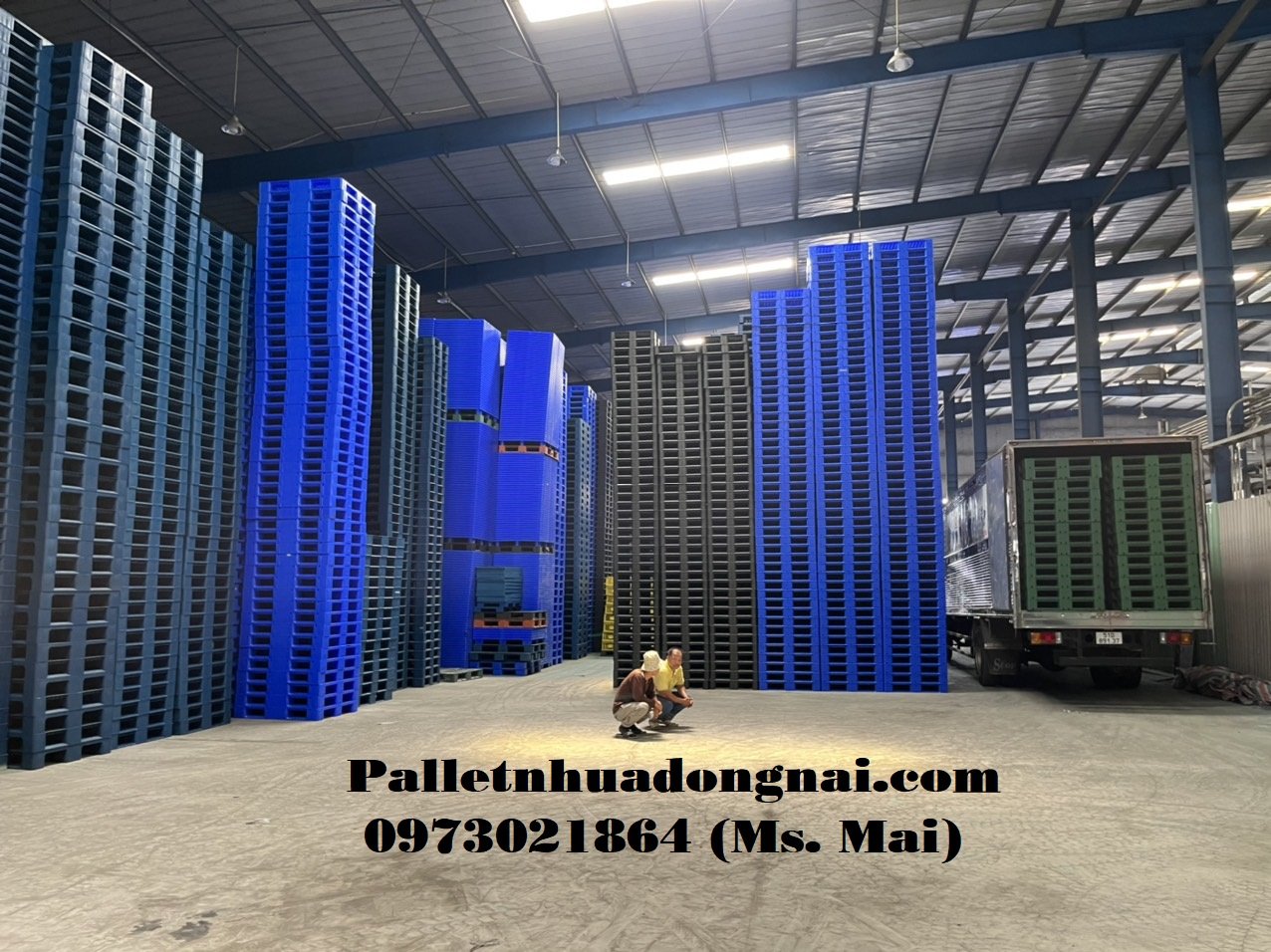 Pallet nhựa cũ giá rẻ Sài Gòn, liên hệ 0973021864 (24/7)