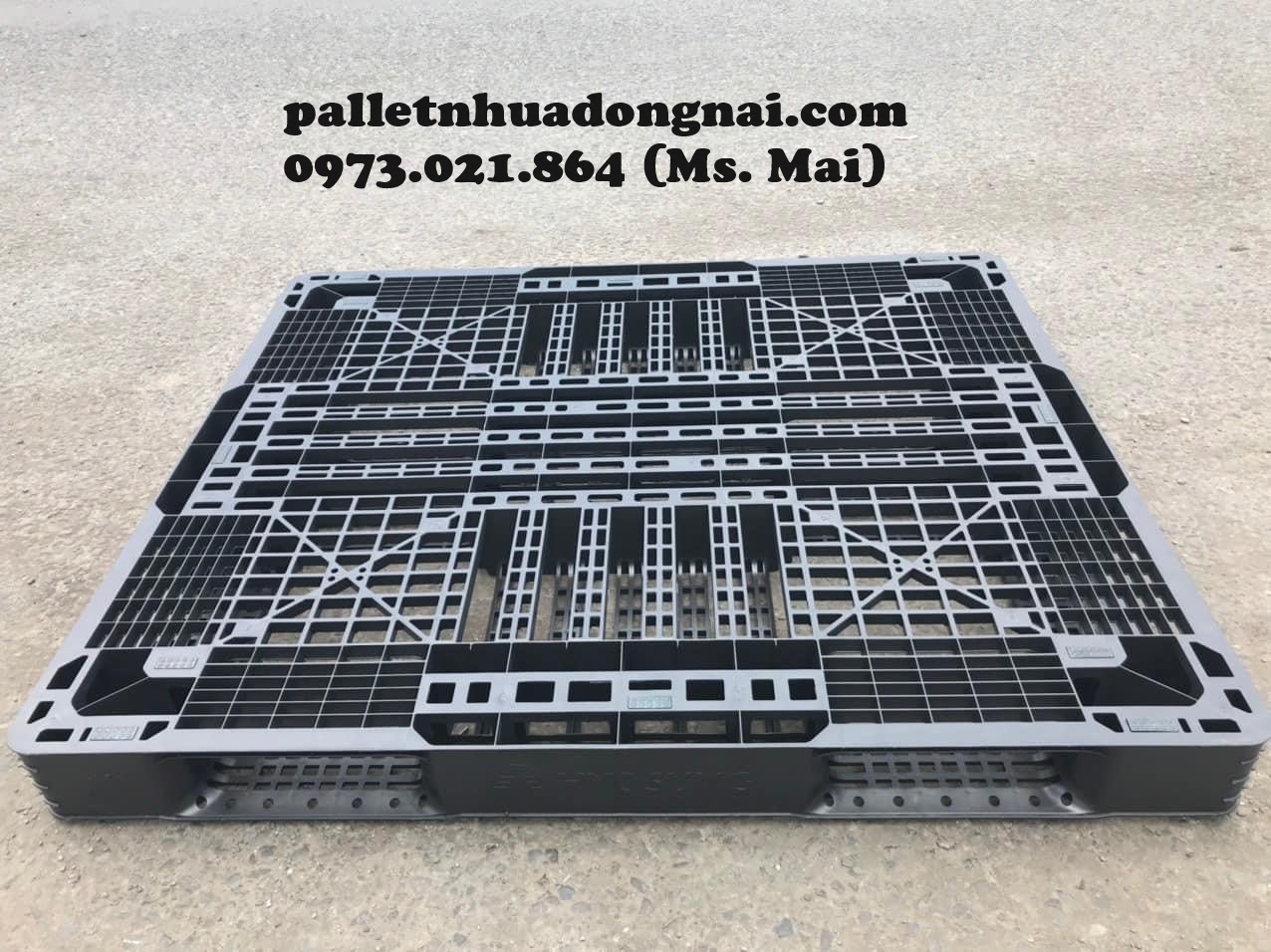 Pallet nhựa cũ Khánh Hoà mới 90%, giao hàng tận nơi