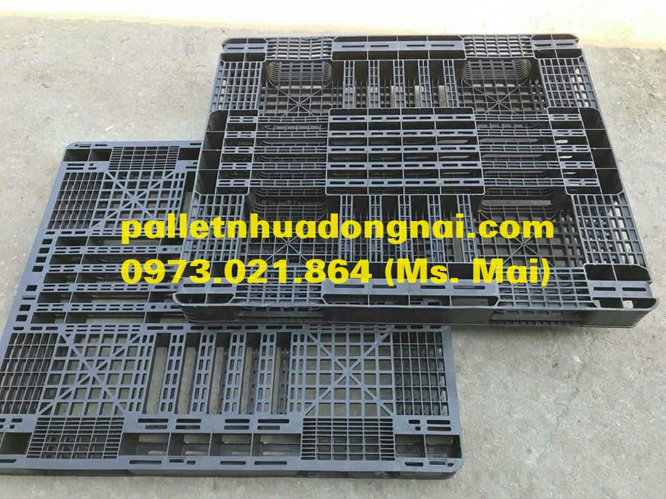 Pallet nhựa cũ Khánh Hoà mới 90%, giao hàng tận nơi