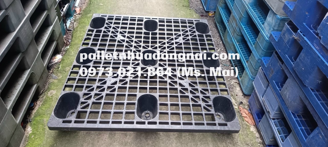 Pallet nhựa cũ Quảng Nam giá rẻ sập sàn, liên hệ 0973021864 (24/7)