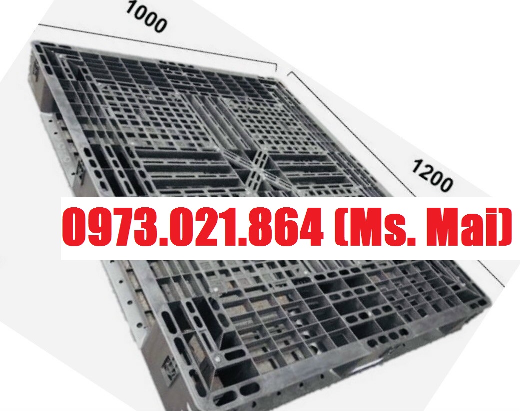 5 mẫu pallet nhựa đen chất lượng tốt nhất tại miền Nam