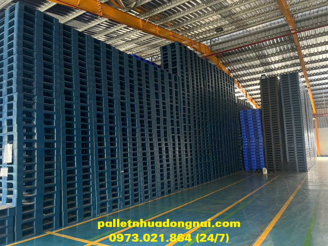 Pallet nhựa giá rẻ Tây Ninh, miễn phí giao hàng