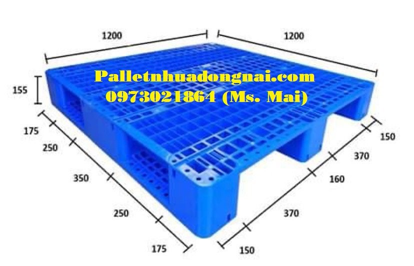 Đại lý cung cấp pallet nhựa Quảng Nam giá rẻ, bền đẹp