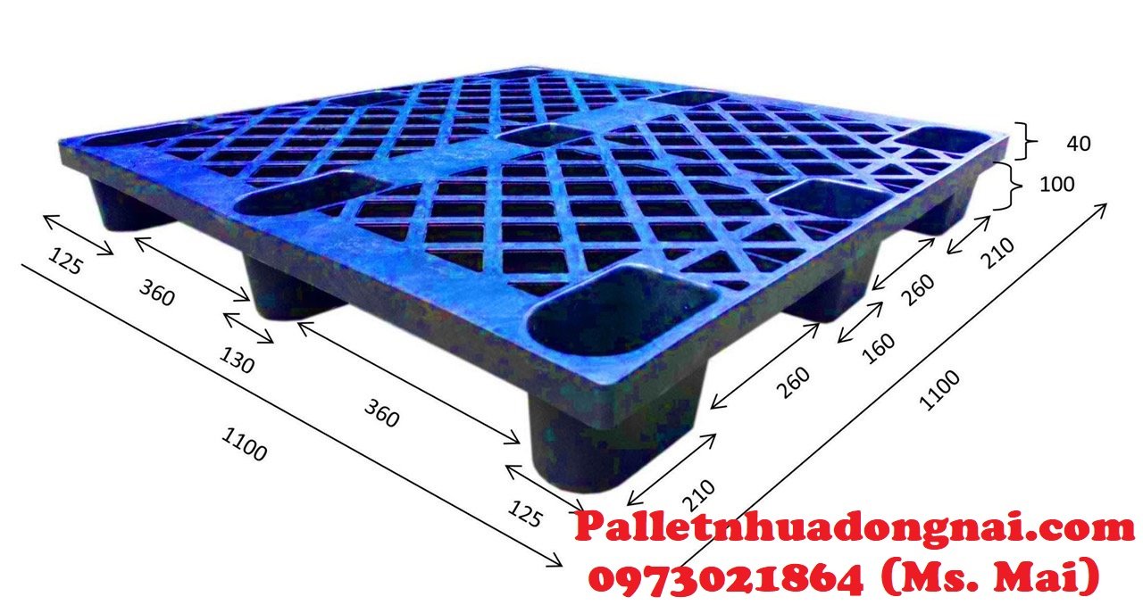 Pallet nhựa Quảng Ngãi chất lượng cao, uy tín, giá rẻ