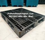 Pallet nhựa cũ Ninh Thuận bền vững tiết kiệm không gian